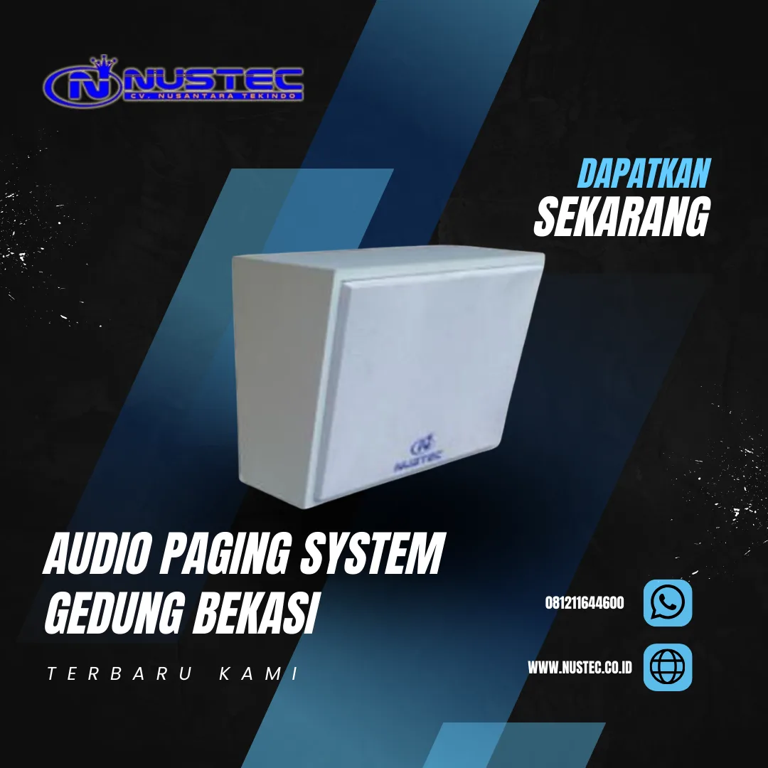 Audio Paging System Gedung Bekasi