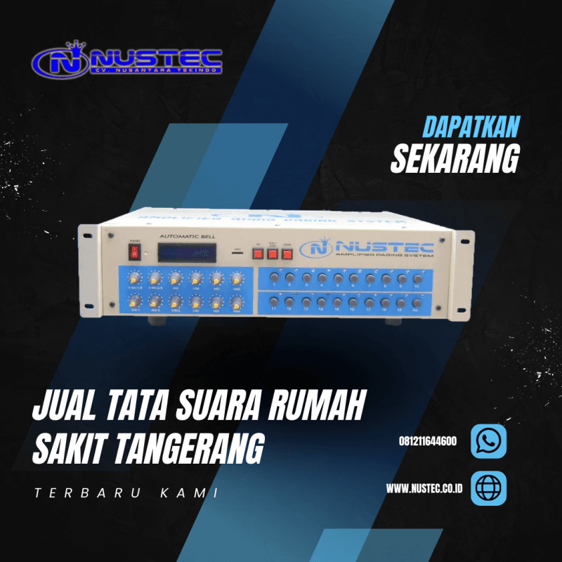Jual Tata Suara Rumah Sakit Tangerang