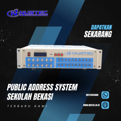 Public Address System Sekolah Bekasi