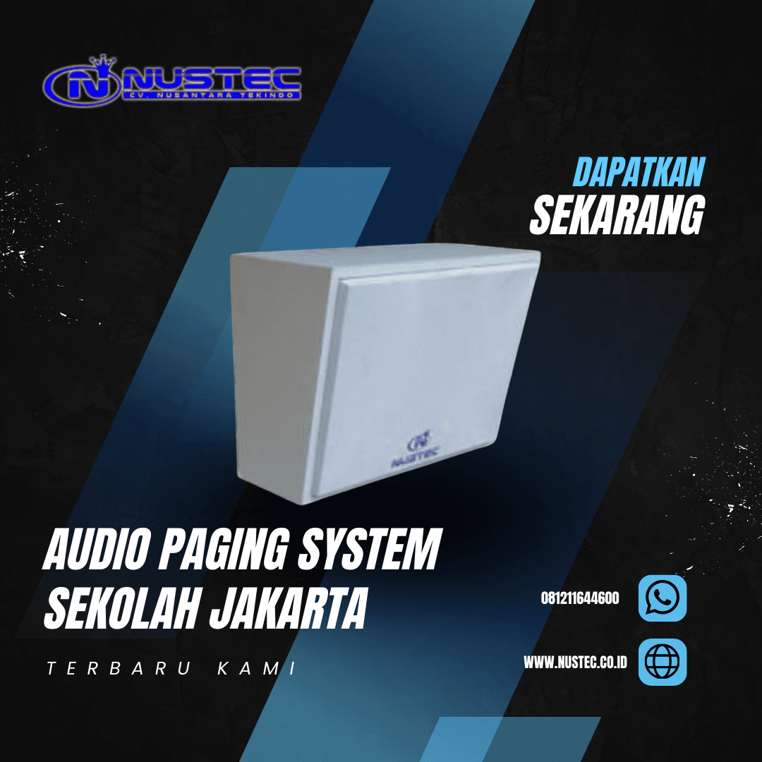 Audio Paging System Sekolah Jakarta