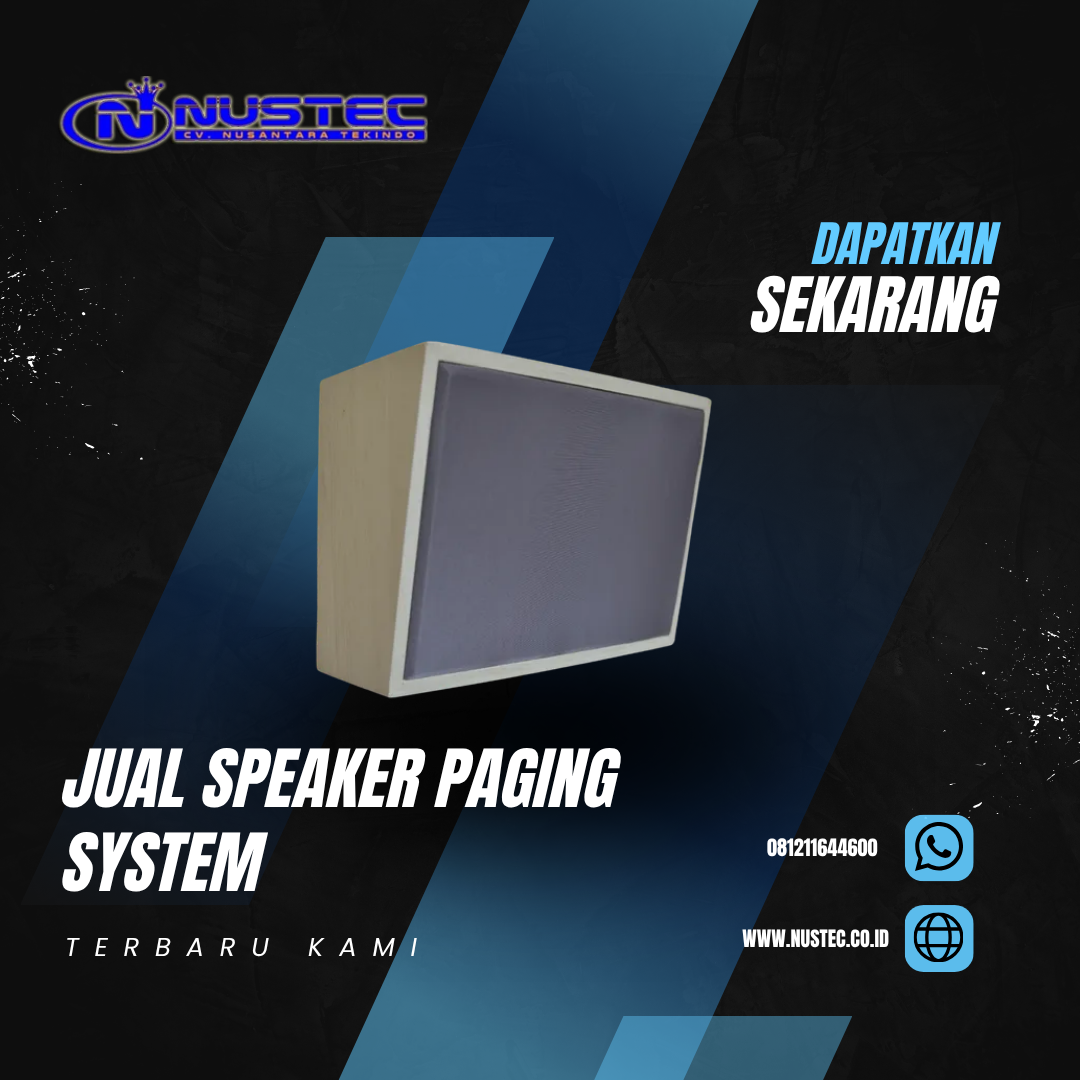 Jual Speaker Paging System Suara Jernih & Stabil