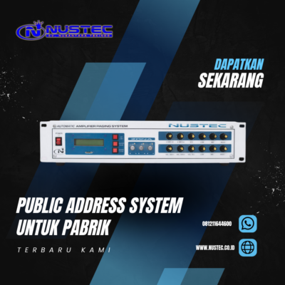 Public Address System untuk Pabrik