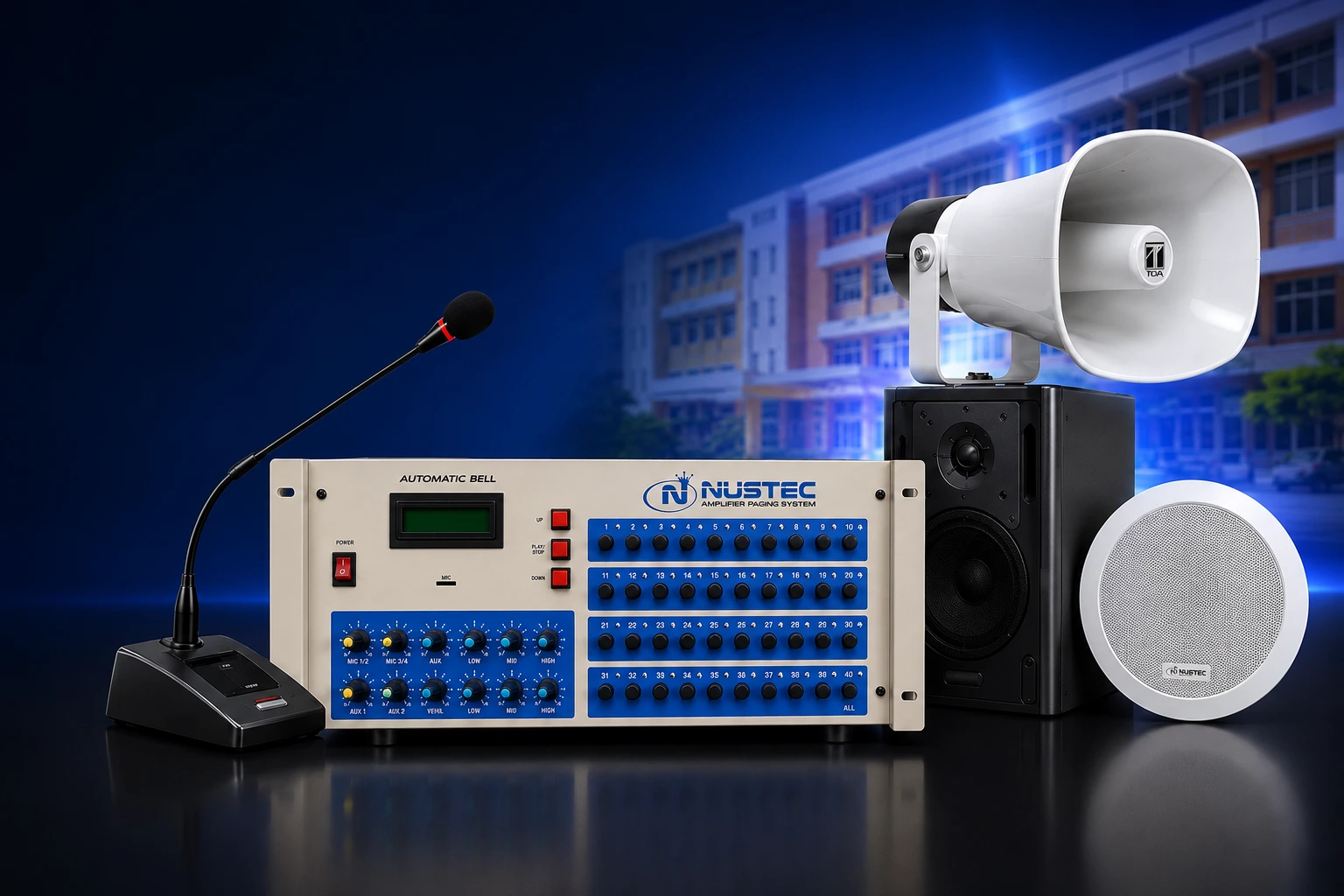 Audio Paging System Terintegrasi