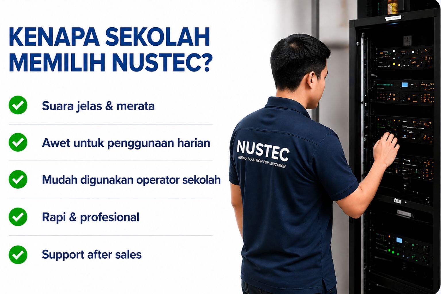 jasa service audio