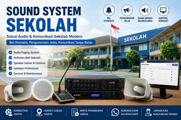 sound system sekolah