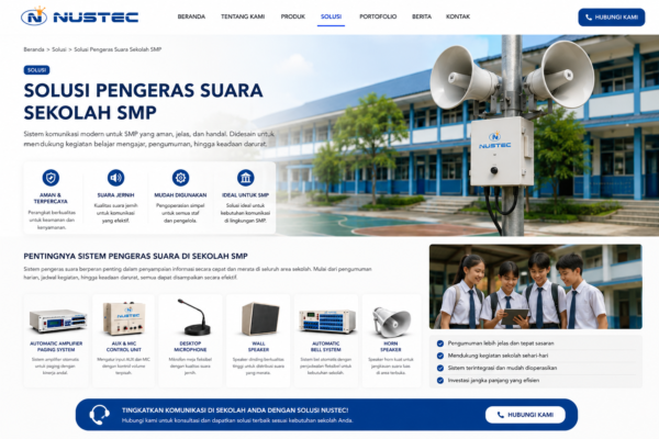 Audio sekolah Smp