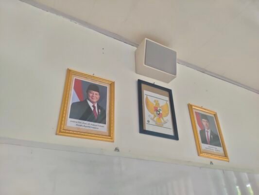 Hasil pemasangan audio paging system NUSTEC di sekolah