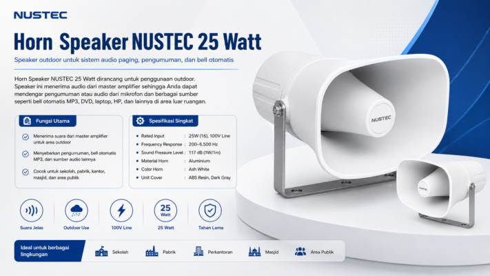 Speaker Horn Nustec