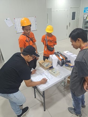 Briefing penggunaan Audio Paging System di Pabrik Cimory