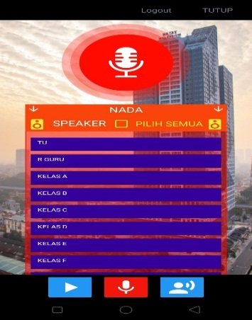 Kontrol zona speaker untuk bel otomatis Pabrik Cimory