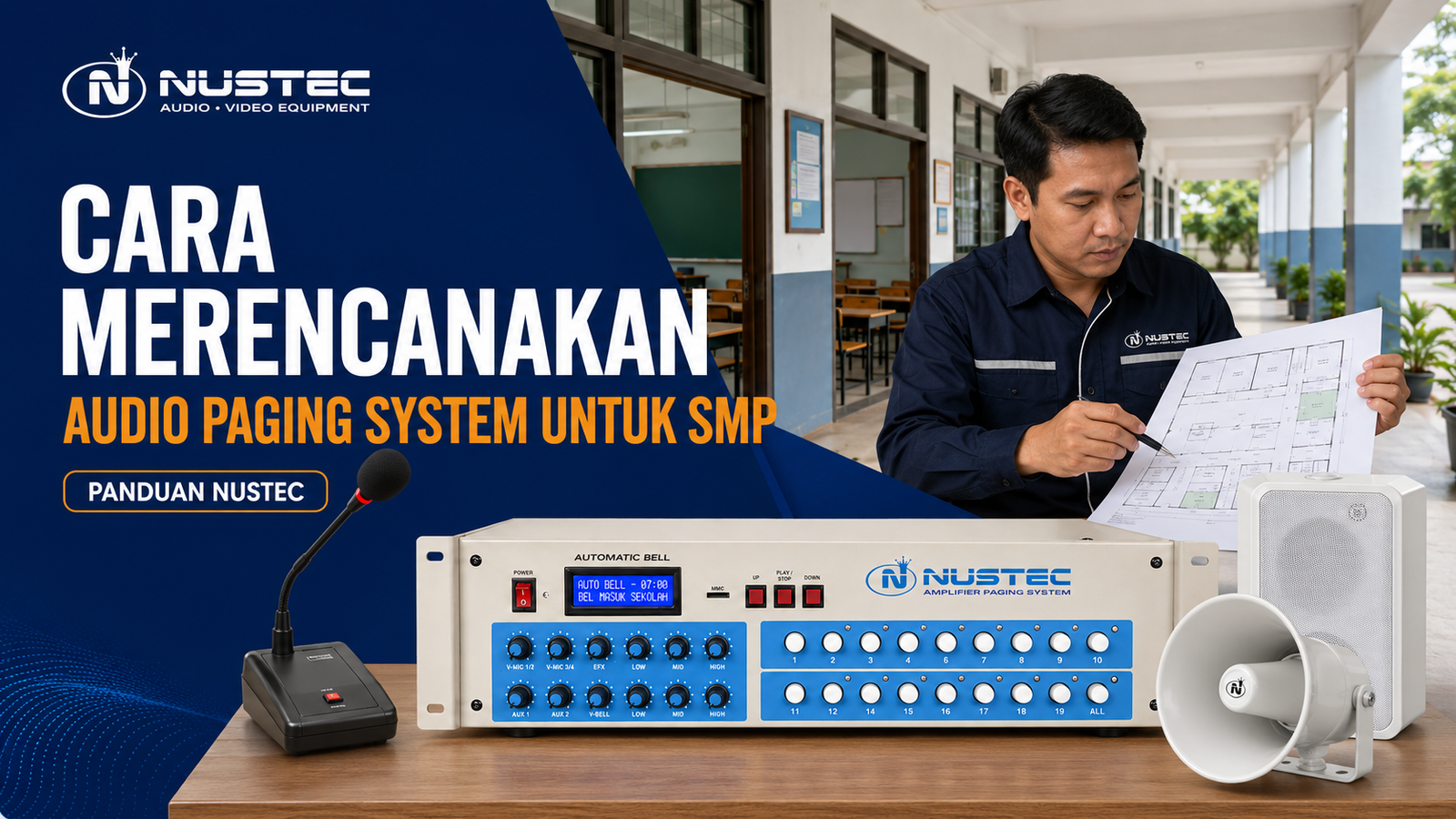 Audio Paging System Untuk Sekolah Smp